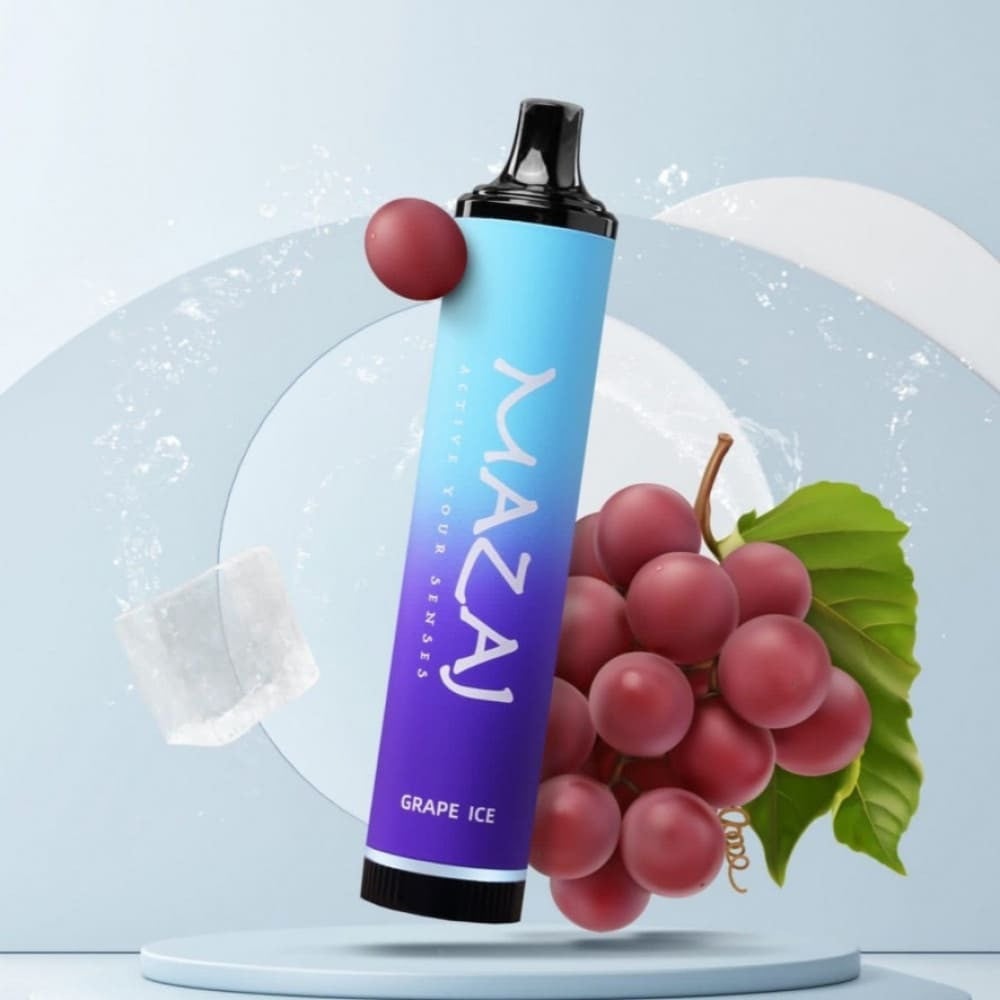  فيب مزاج 5000 سحبة عنب آيس – نكهة عنب مثلج – 65 ريال