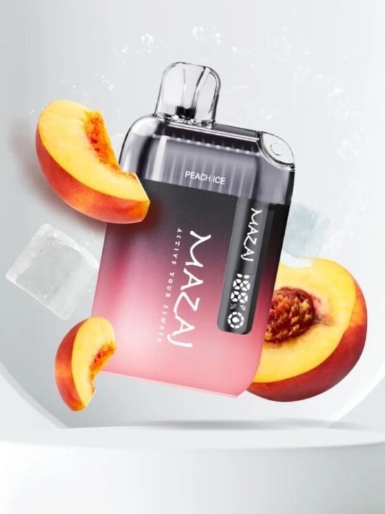 فيب مزاج 9000 سحبة خوخ آيس | متجر كيف تايم