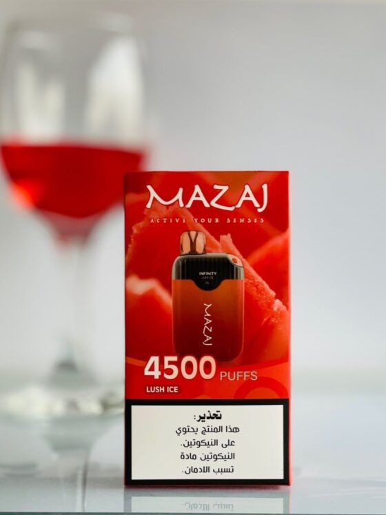 فيب مزاج 4500 سحبة بطيخ آيس | متجر كيف تايم