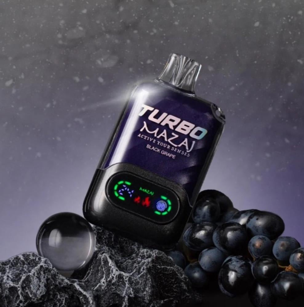  فيب مزاج 15000 سحبة عنب أسود | متجر كيف تايم